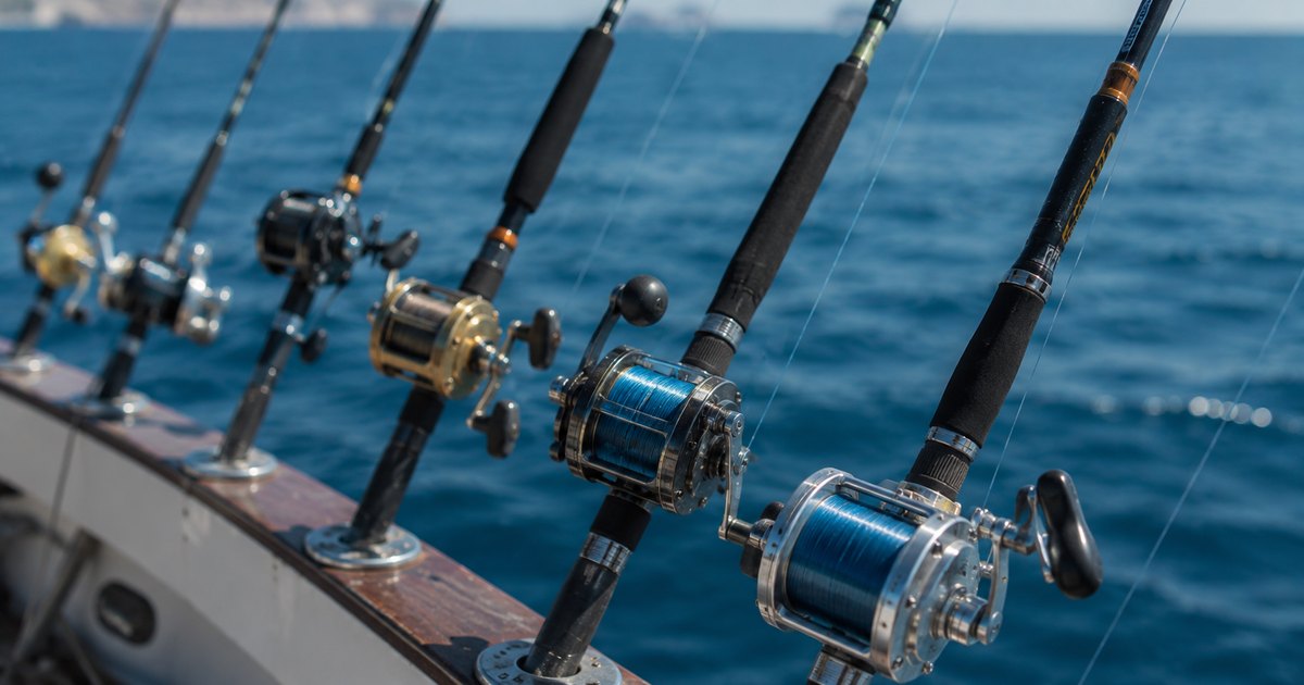 elegir tu primera caña para pesca en barco