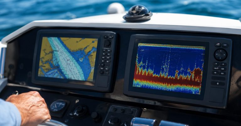sonda vs plotter para barco